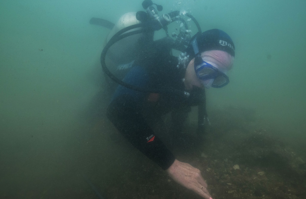 diving on the wreck of agamemnon