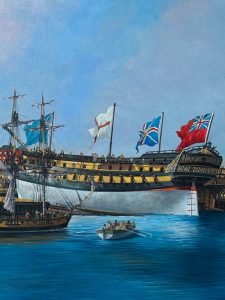 the historic ship